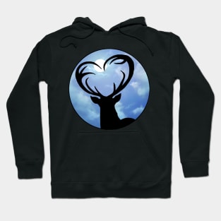 Deer in the Moonlight Hoodie